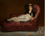 Édouard Manet, French, 1832–1883 Reclining Young Woman in Spanish Costume